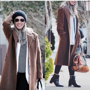 100% Extra Fine Merino Wool Coat